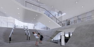 ATRIUM LEARNING CENTER : début des travaux