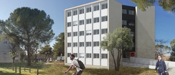 Portrait de Thomas Landemaine, architecte du Bâtiment E de la Cité U du CROUS Montpellier Occitanie