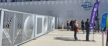 Inauguration du Parvis Vasarely