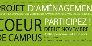 Une grande opération d’aménagements au service de la vie des campus